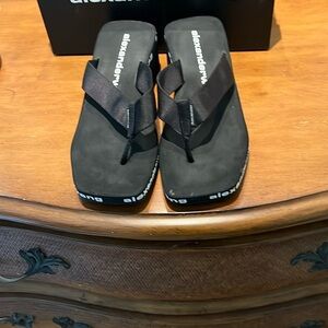 Alexander Wang Black Sandals with Sleek Design